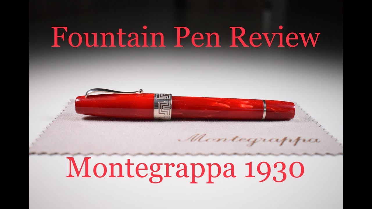Обзор перьевой ручки Montegrappa 1930 Extra