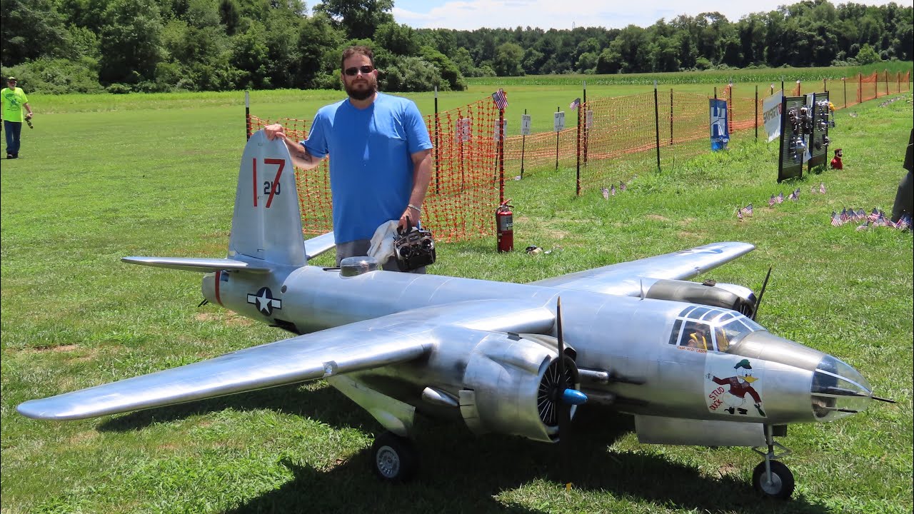 MONSTER SCALE!! B-26 Marauder Warbirds Over Delaware 2024