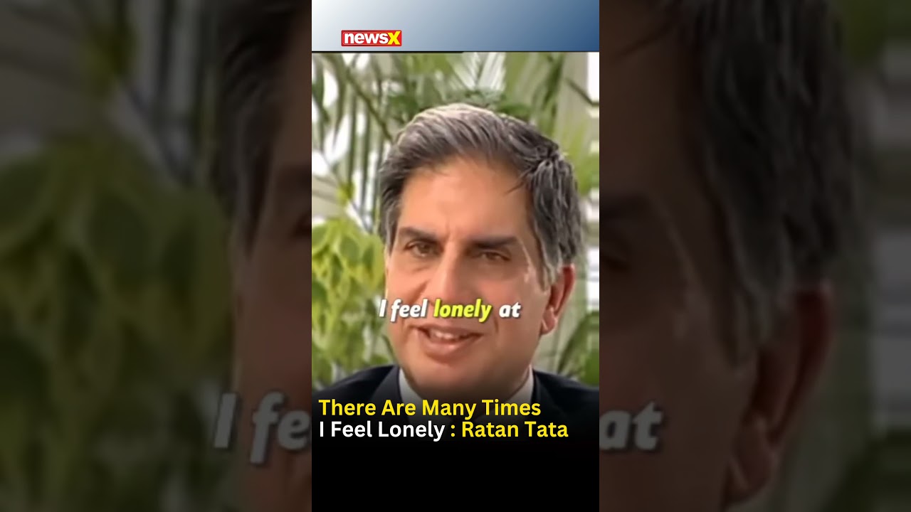 Ratan Tata revealed why he felt 'lonely' at times. Ratan Tata has passed away at age 86 #ratantata