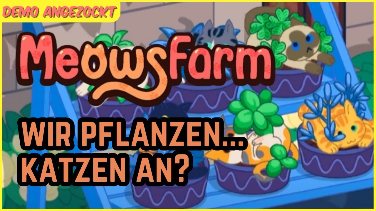 Wir z&uuml;chten s&uuml;&szlig;e K&auml;tzchen 😻 Willkommen auf der Katzenfarm! [Meows Farm Simulator]
