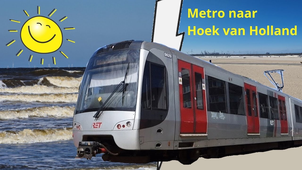 Naar Hoek van Holland strand met de metro! VLOG #13