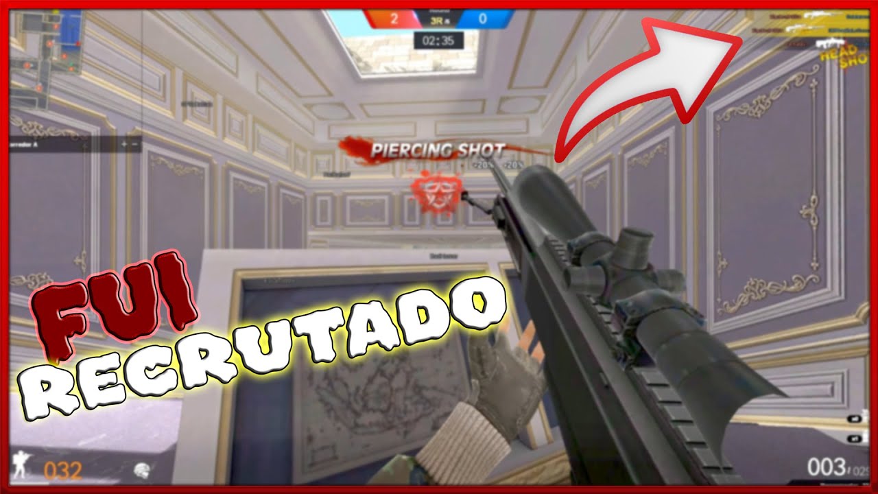 DEPOIS DESSE PIERCING SHOT FUI RECRUTADO PARA O CLÃ  - POINT BLANK
