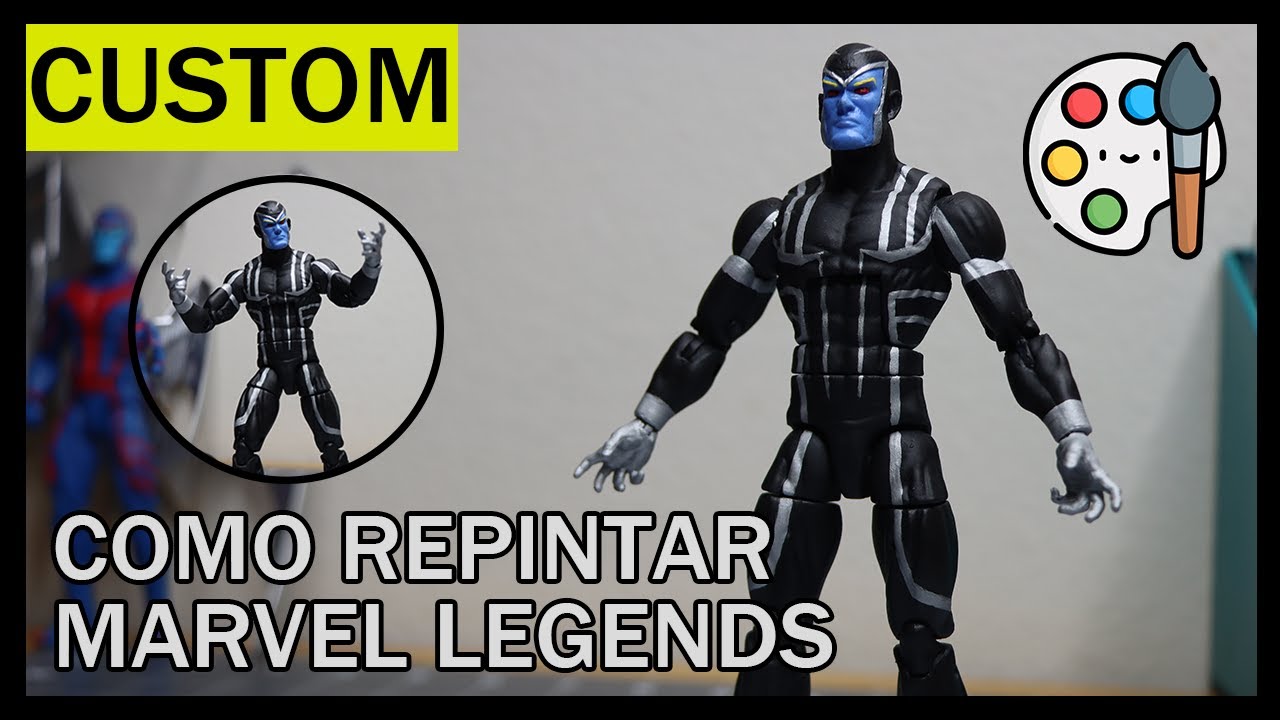 Como Pintar Figuras - Archangel Custom Marvel Legends