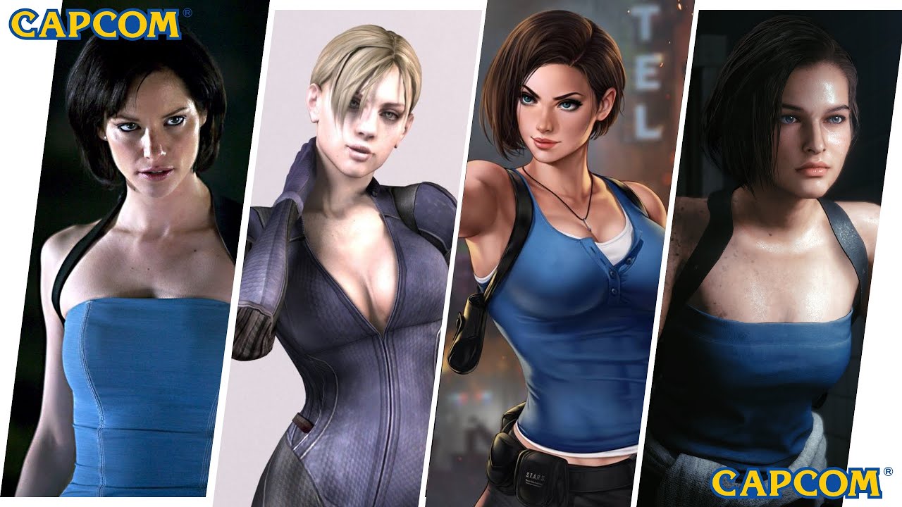 Jill Valentine Evolution in Movies & Games