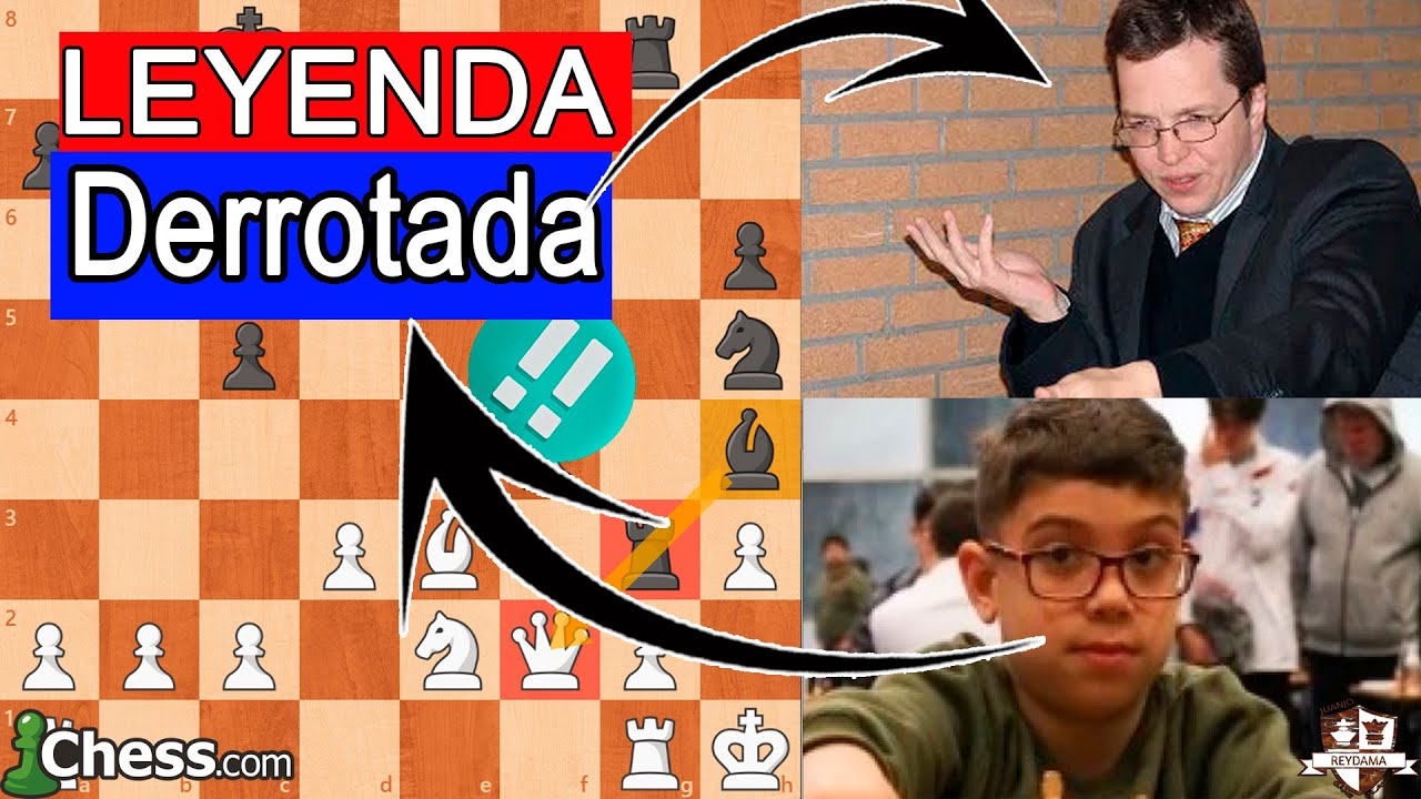 NI&Ntilde;O PRODIGIO ORO de 10 A&Ntilde;OS GANA A UNA LEYENDA del AJEDREZ! Faustino Oro Vs Nigel Short