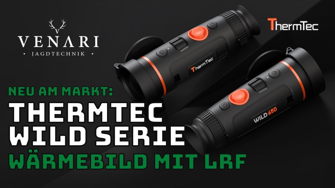 Wärmebild für die Jagd: Thermtec WILD Wärmebild-Handgeräte mit Laser-Entfernungsmesser!