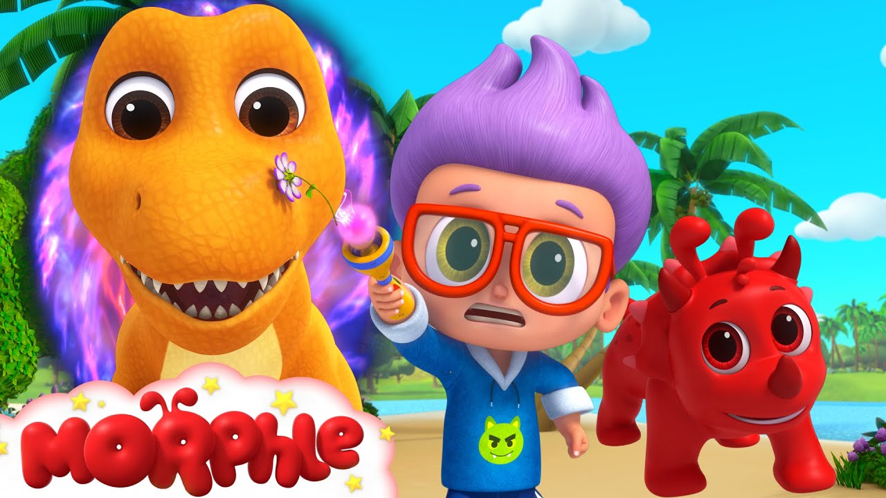 T Rex Time Trouble - Mila and Morphle Dinosaurs | Adventures & Cartoons for Kids | Morphle TV