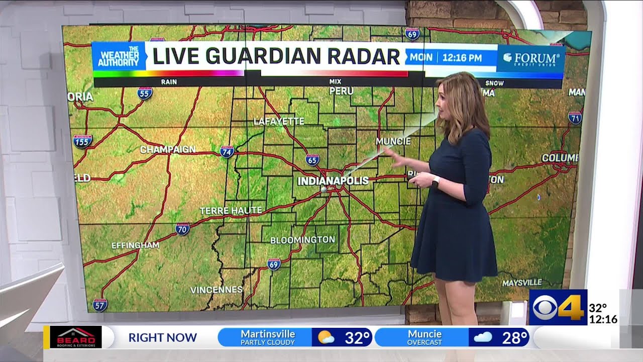12:15 p.m. forecast on Feb. 9, 2026 with Krista