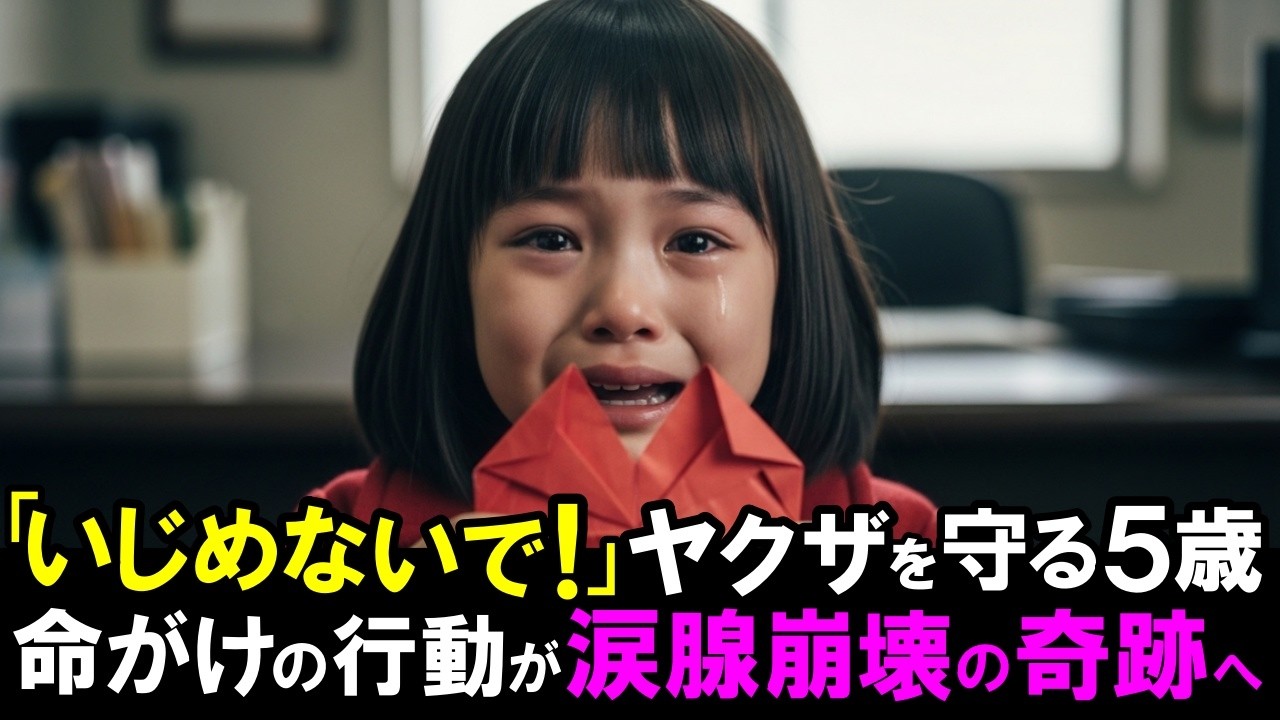 ヤクザを助け『あるモノ』渡す極貧少女→関東最大の組長が現れ…【感動する話】