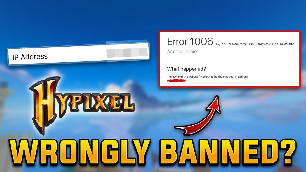 Hypixel IPs Are Being Wrongly Banned?