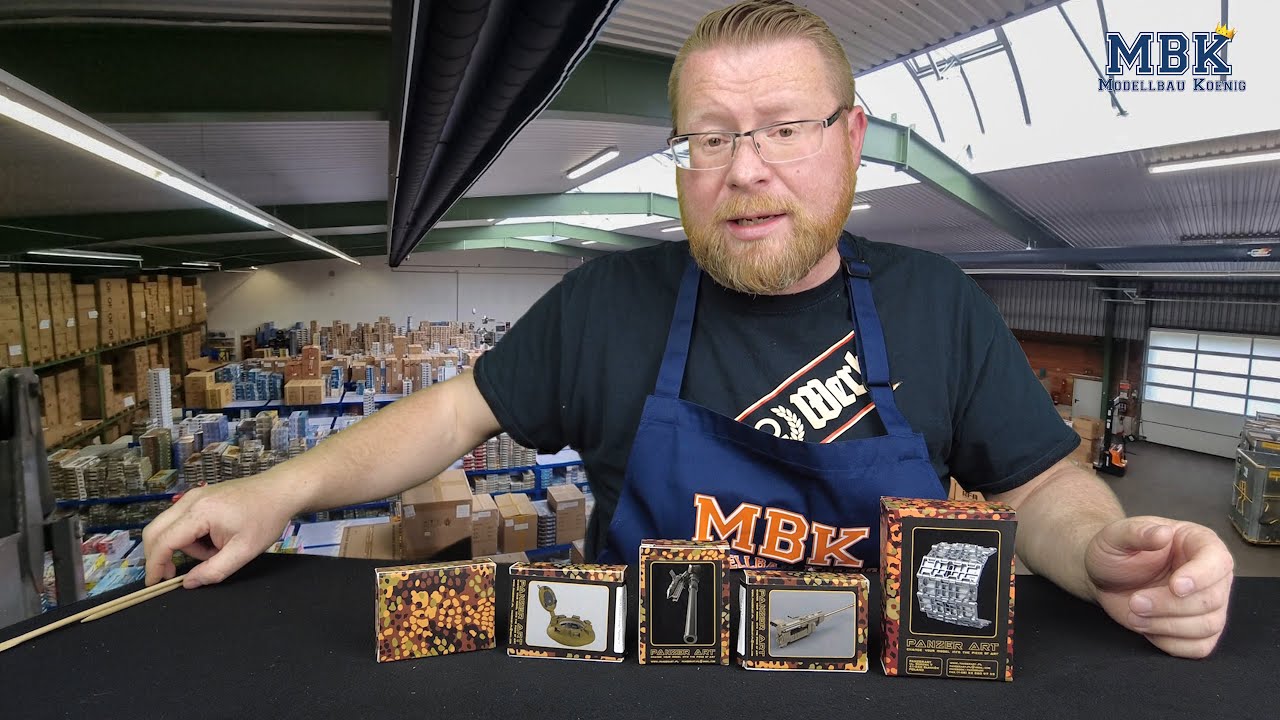 MBK packt aus #764 - 1:35 Ketten, Panzerrohr, Flak, Turmkuppeln (PanzerArt)