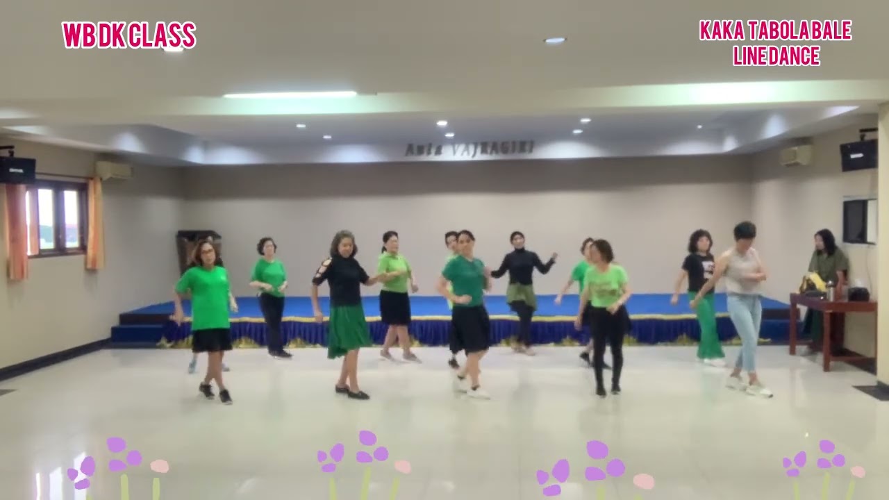 Kaka Tabola Bale Line Dance/Choreo: Febrina Dumaria (Ina)&Maryati (Ina)-July2025 / WB DK- IndahBohay