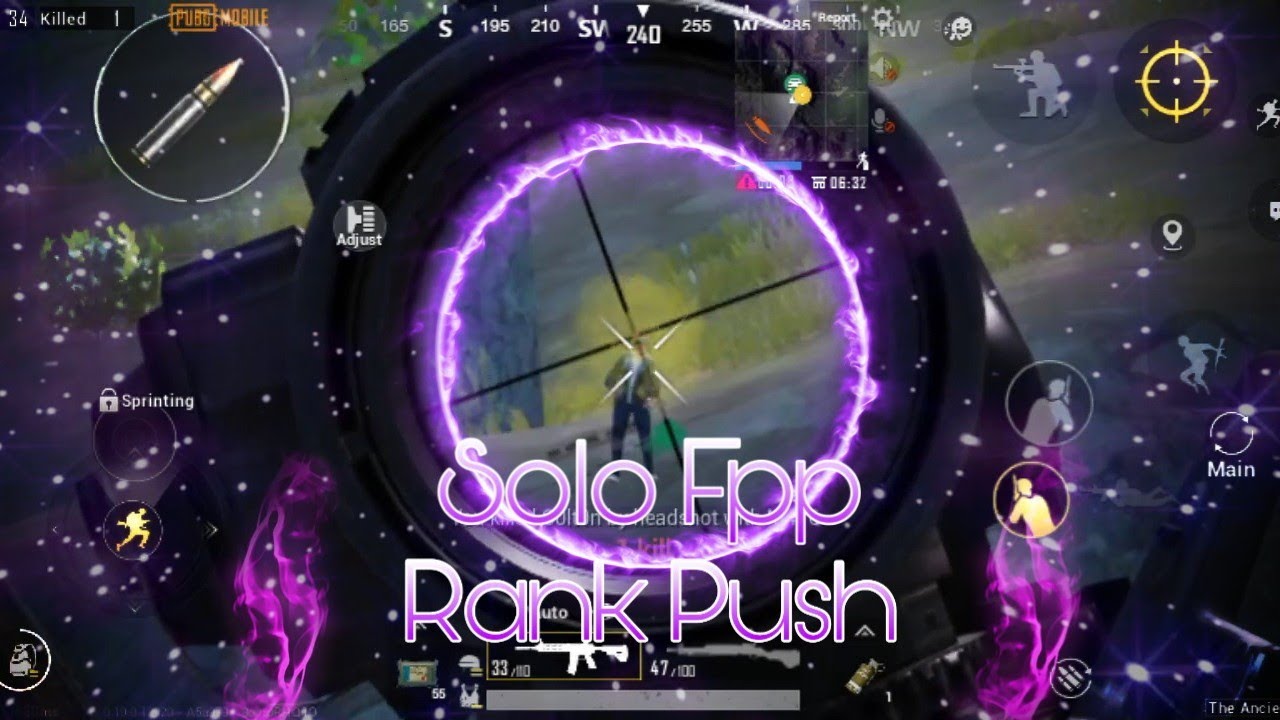 solo fpp rank push | season 14 solo fpp conqueror | how to get top 10 easily