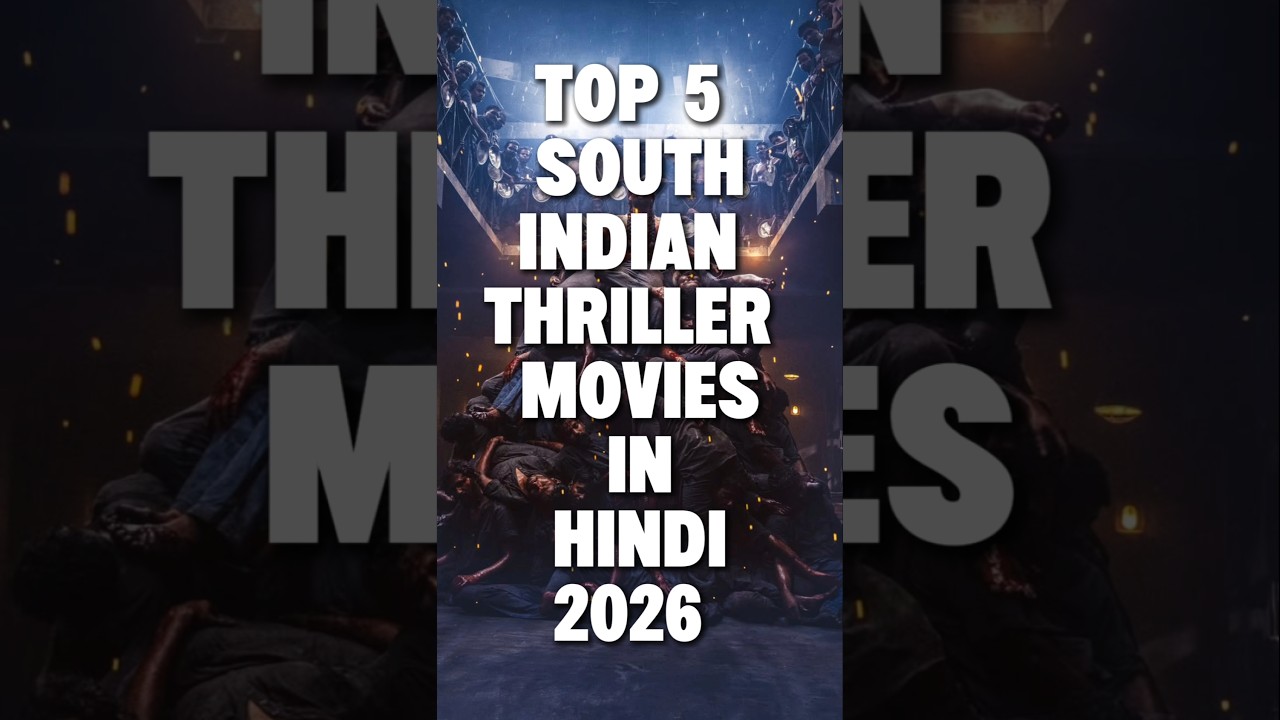 Top 5 Best South Indian Suspense Thriller Movies in Hindi 2026 🔥 #shorts #southmovie