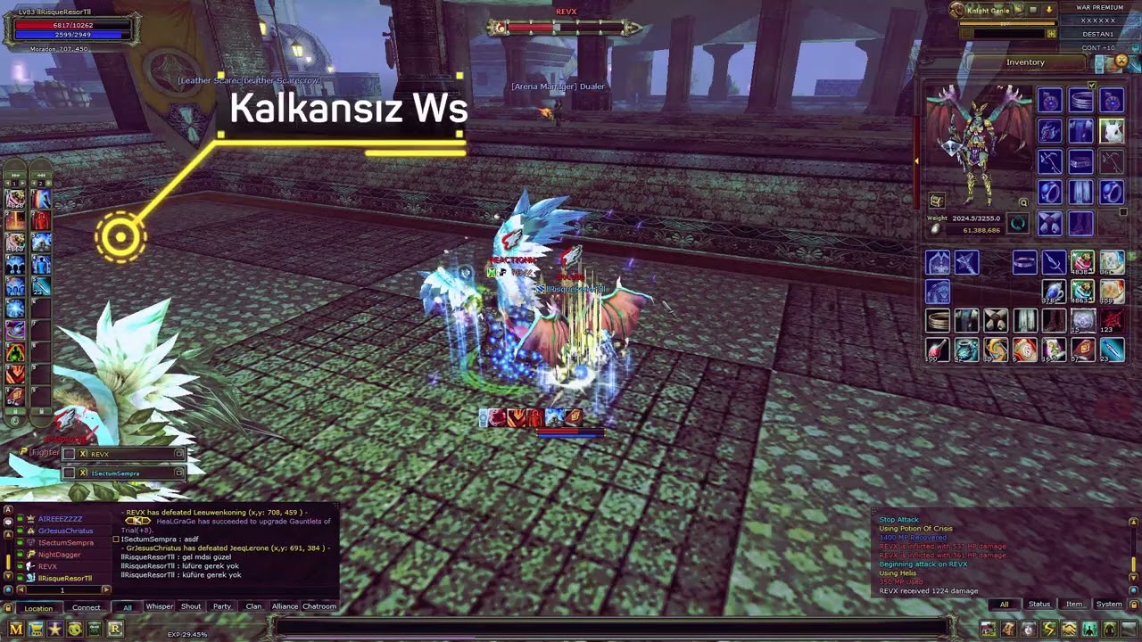 RisqueResorT [DESTAN] Battle Priest REACTİONN xBUTCHERSSSSSSSSSS ve REVX @OfficialNTTGame
