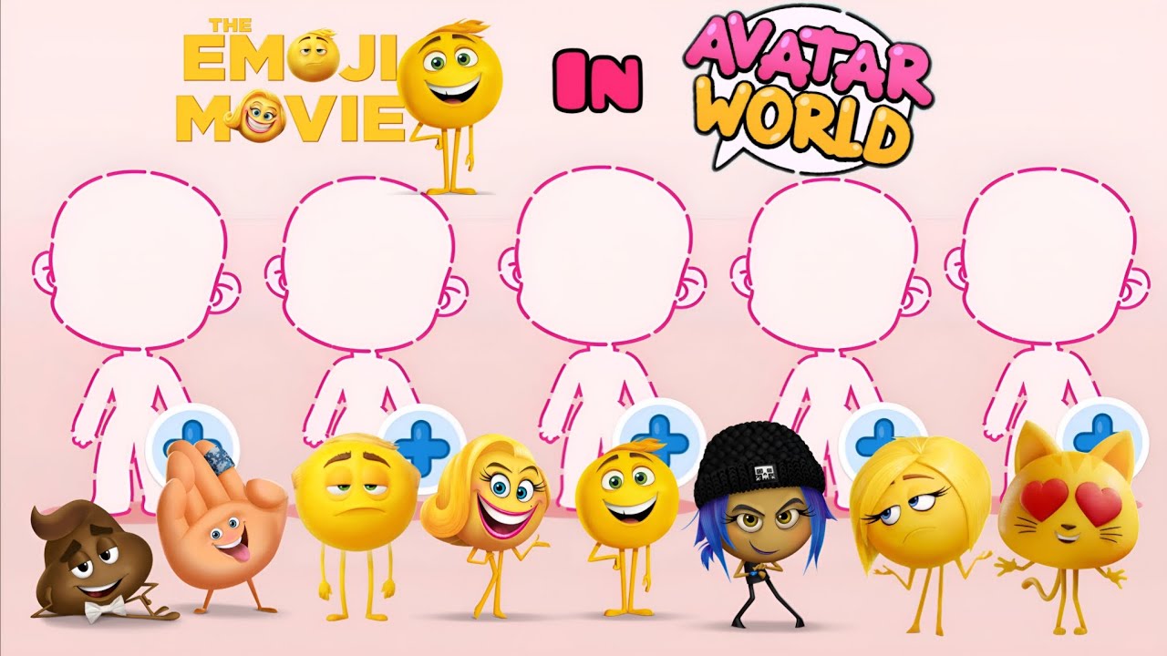 How To Make The Emoji Movie 😃💩 in Avatar World !! #avatarworld #theemojimovie #video