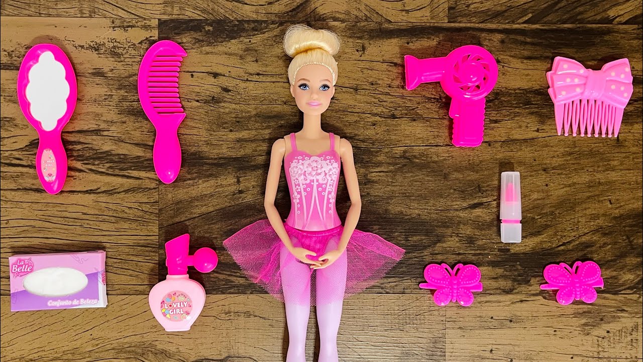 ASMR Satisfying Video with Unboxing Ballerina Barbie Doll | Barbie Family Playset | Barbie Fashion