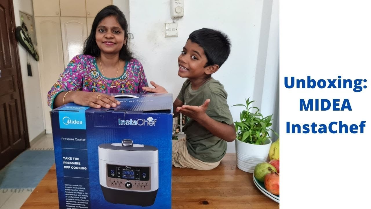 Midea InstaChef Electric Pressure Cooker Unboxing in UAE