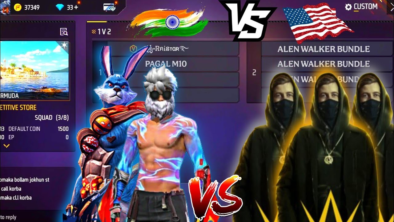 ꧁ᏒคᎥនтαʀ࿐,PAGALM10 को 3 AMAZING ALAN WALKER ने किया अपमान🤬||RAISTAR ने लिया बेइज्जती का बदला 2vs3मै🔥