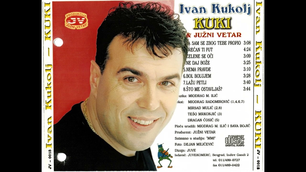 Ivan Kukolj Kuki i Juzni Vetar - Zelene se oci