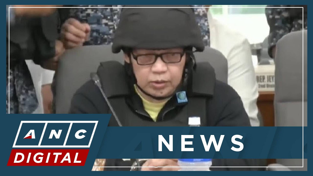 MOMENT: BJMP personnel removes Madriaga's handcuffs during House impeachment hearing | ANC