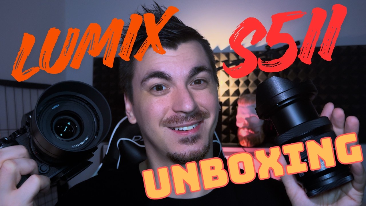 Moja prvá kamera! - Lumix S5II - Unboxing
