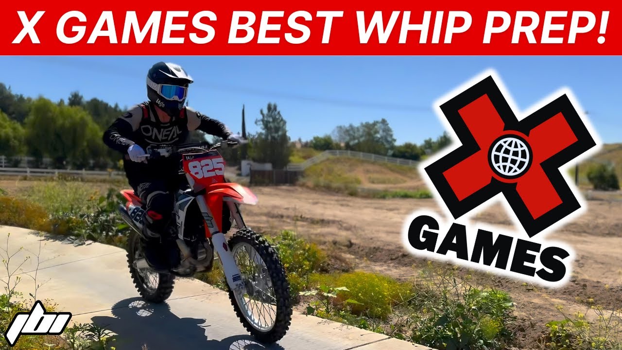 Moto X Athlete Wyatt Fontenot Preps for 2024 X Games Best Whip!