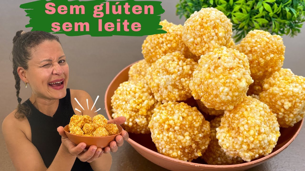 PETISCO SAUDÁVEL SEM GLÚTEN e SEM LEITE