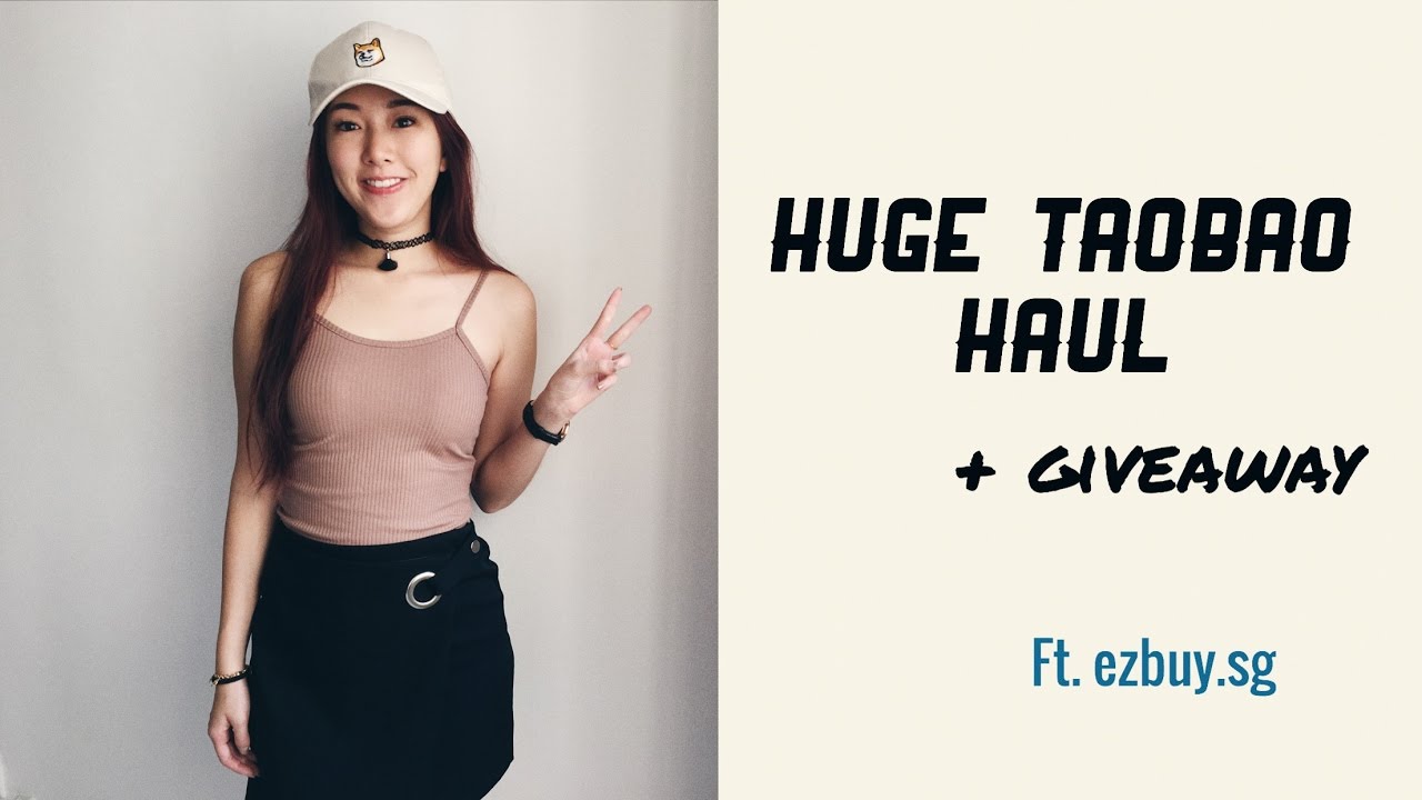 HUGE TAOBAO HAUL  || Ft. Ezbuy