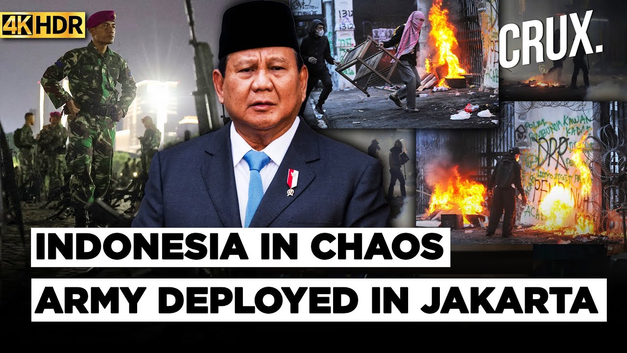 Protests Intensify In Indonesia Amid Military Deployment, Dozens Missing After Deadly Clashes | 4K