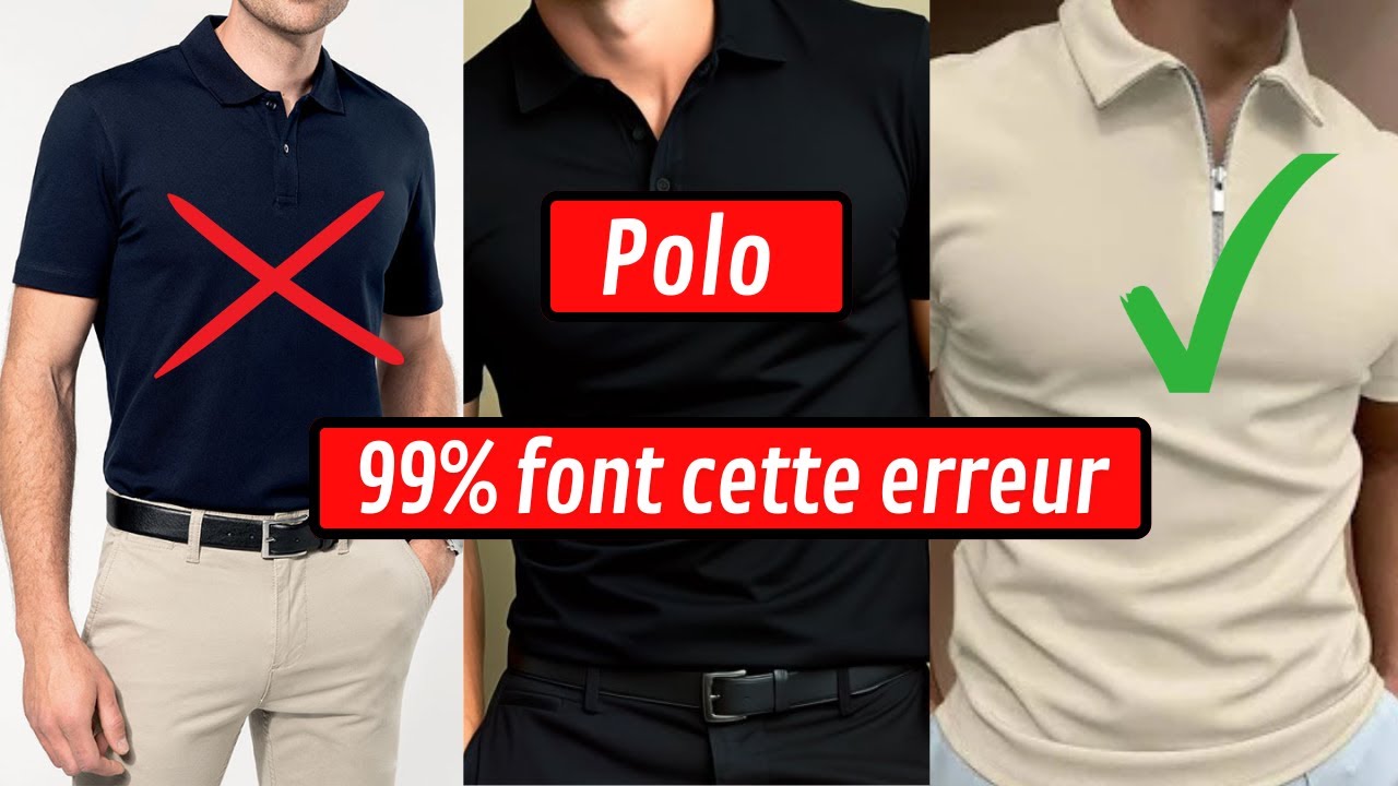 Mode Homme 2026 Polo : tenue TENDANCE 30-40 ans : conseils de STYLE pour un look cet été