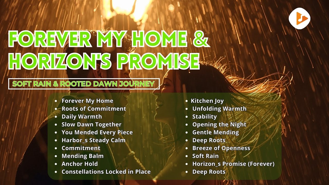 Forever My Home & Horizon's Promise | Soft Rain & Rooted Dawn Journey