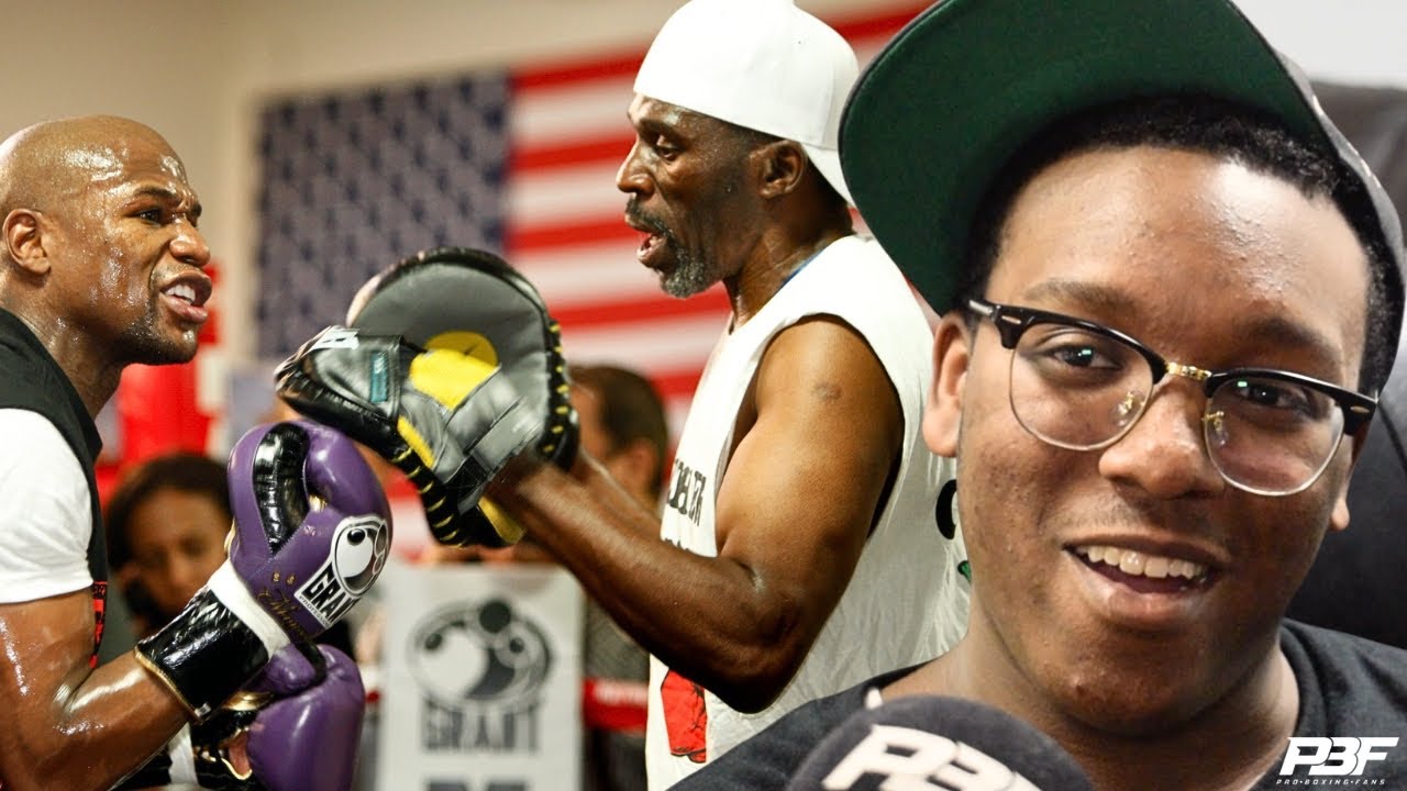 ROGER MAYWEATHER SON LEHKEI: FLOYD MAYWEATHER, DOG HOUSE RULES, PADWORK, CURMEL MOTON, DAD'S LEGACY