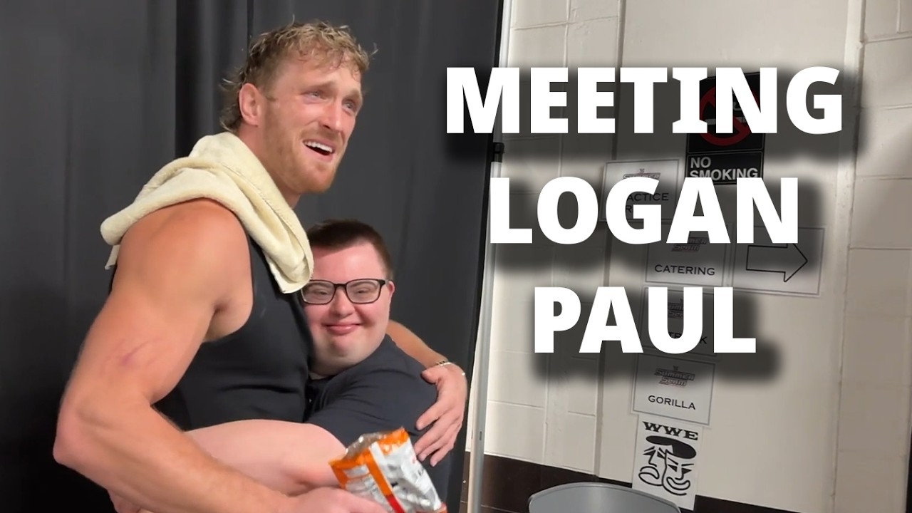 Meeting Logan Paul At SummerSlam! (VLOG)