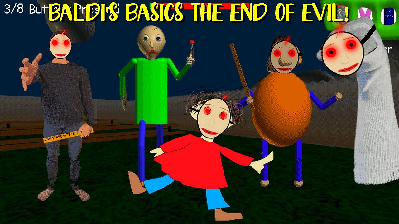 Baldi's Basics the end of evil! - Baldi's Basics Mod
