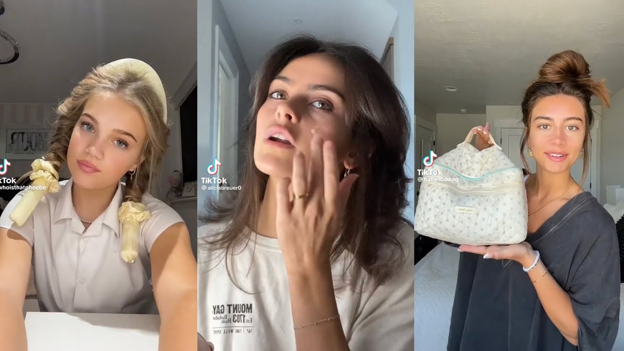 GRWM TikTok Compilation