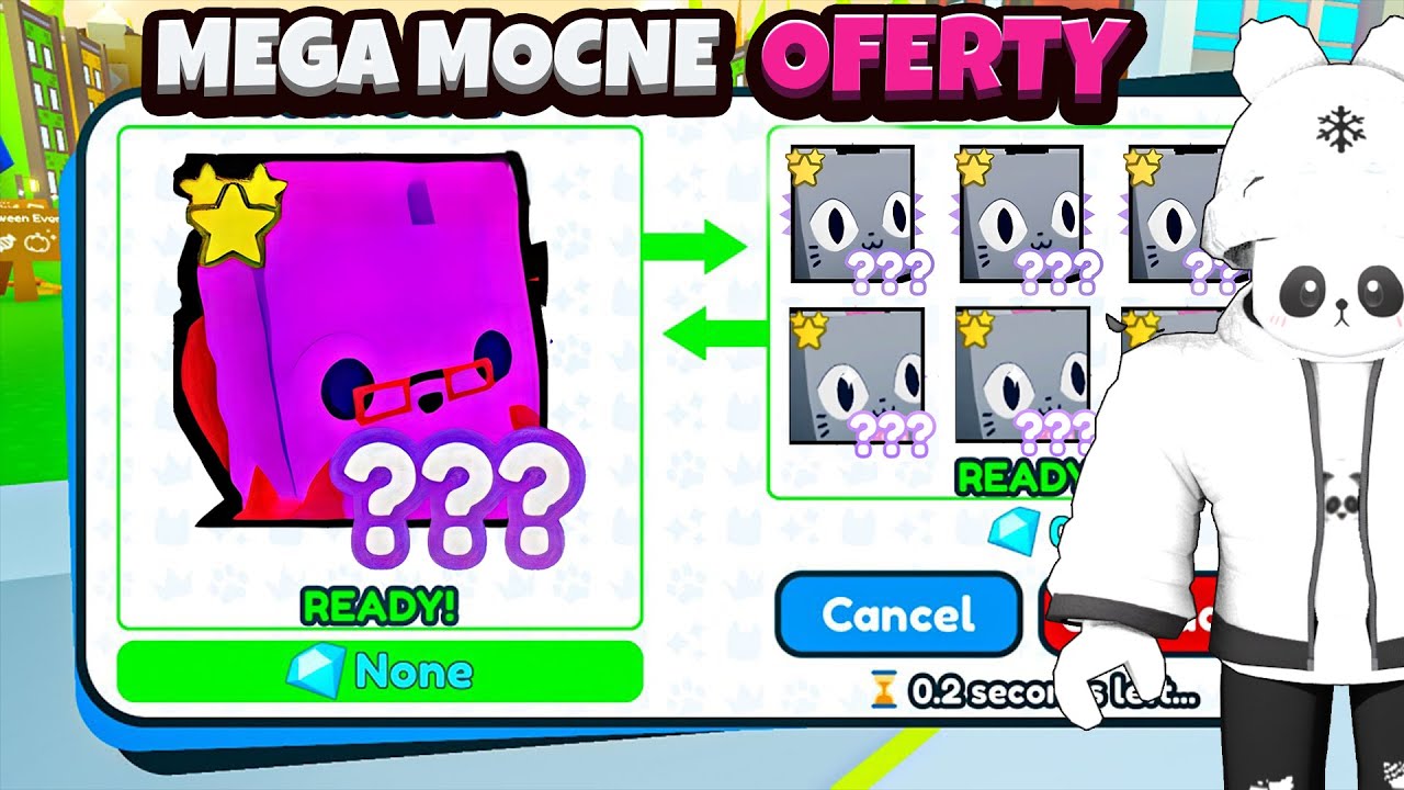 DOSTAŁEM MEGA MOCNE OFERTY ZA RAINBOW HUGE SANTA PAWS W PET SIMULATOR X ROBLOX