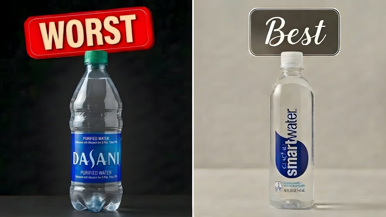 6 Bottled Waters RANKED Worst to Best