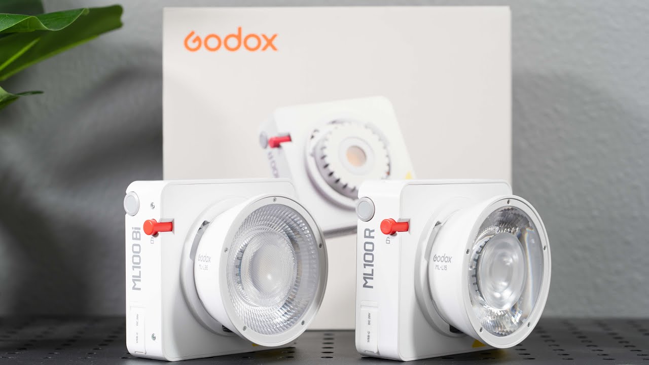 GODOX ML100R vs GODOX ML100BI: Are These COMPACT Portable LED Lights Game Changers For Video Work??