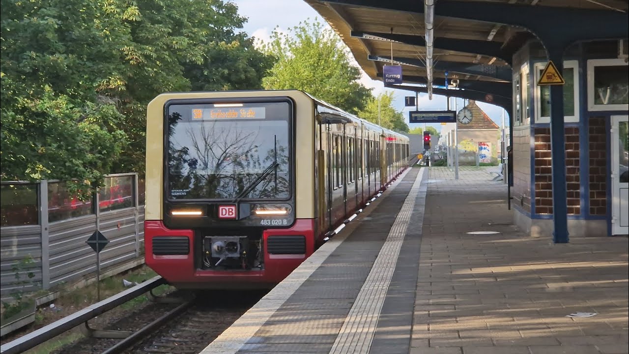 Mitfahrt in der S8 von Blankenburg bis Greifswalder Straße in der BR 484 020 A