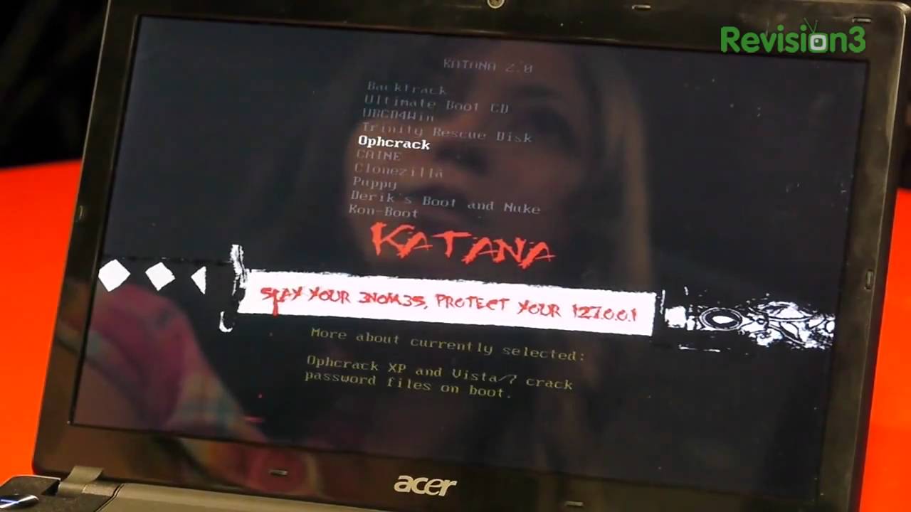 Hak5 - Stealing Windows passwords. the Katana USB boot key