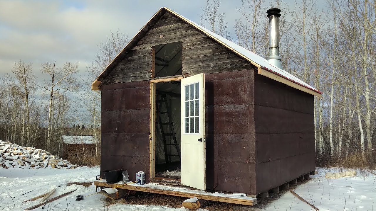 Offgrid Workshop Project Pt. 7 - Insulating the Workshop