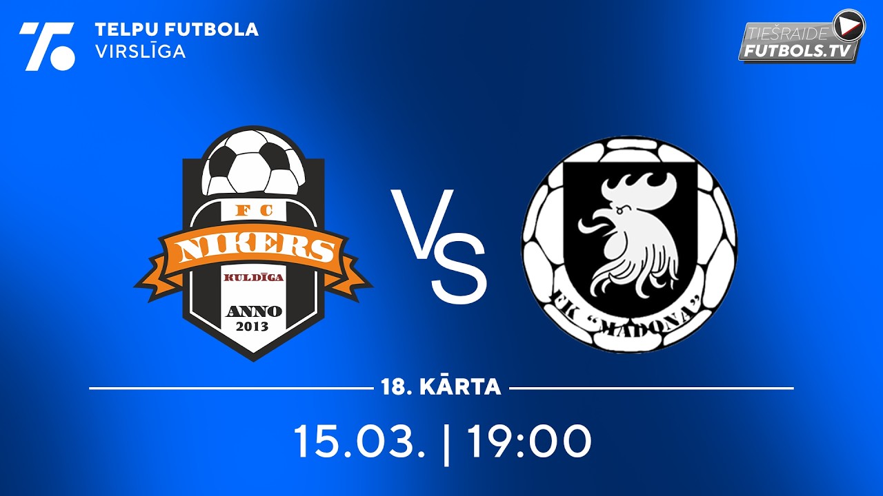FC Nikers - FK Madona | TF Virslīga 25/26