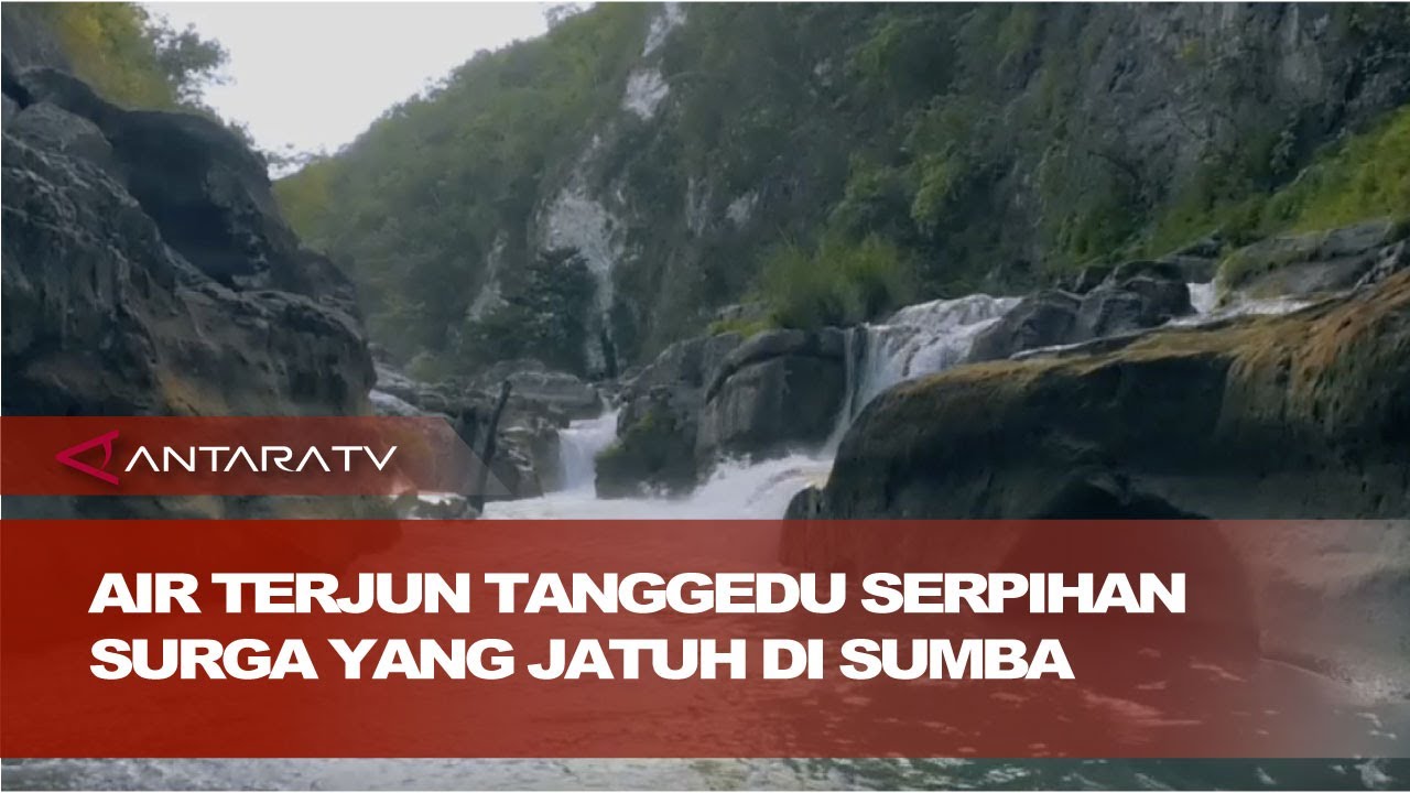 Air Terjun Tanggedu, serpihan surga yang jatuh di Sumba