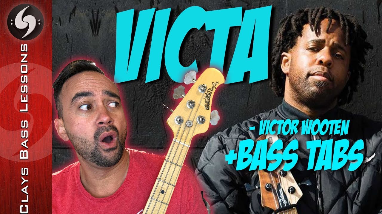 VICTA - Урок игры на бас-гитаре с табулатурами - VICTOR WOOTEN