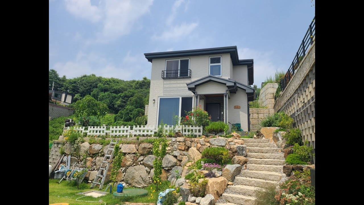 경기도 양평군 백안리에 지어진 30평 2층 전원주택 입니다. #30평대전원주택