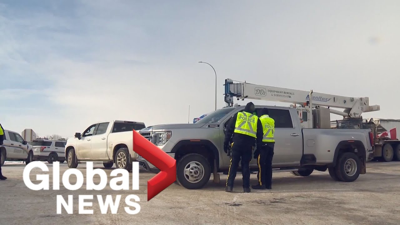 Coutts blockaders collected firearms to use against police, RCMP documents allege