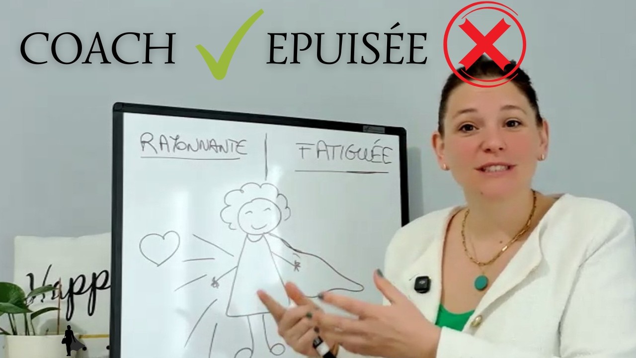 Coach : oui ! Epuisée : non  ! Pourquoi les coachs qui donnent beaucoup finissent souvent fatiguées