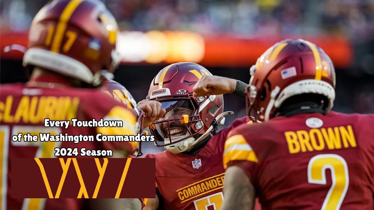 Every Touchdown of the Washington Commanders 2024 Season