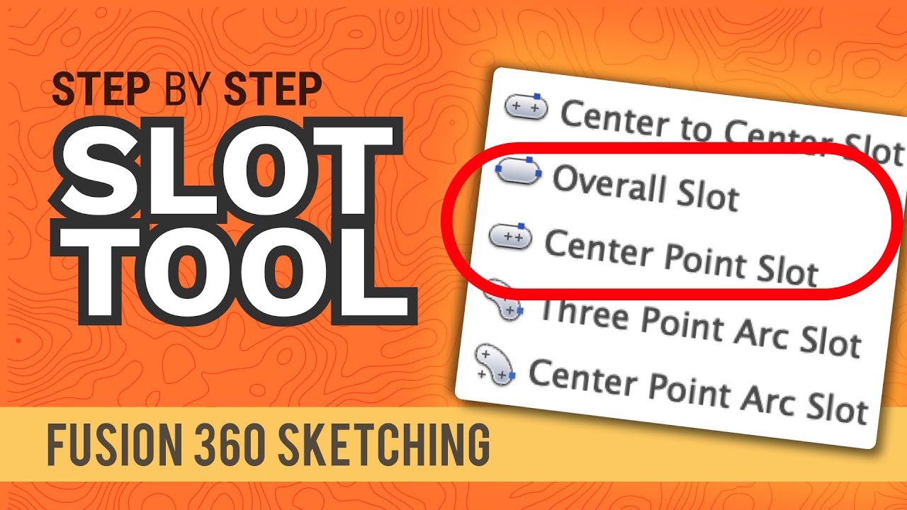 How to Create Slots in Fusion 360 Sketches (All 5 explained)